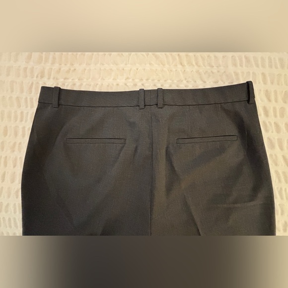 High Waist Wide Leg Gray Pants Size 12 SKU 14 - Picture 5 of 11